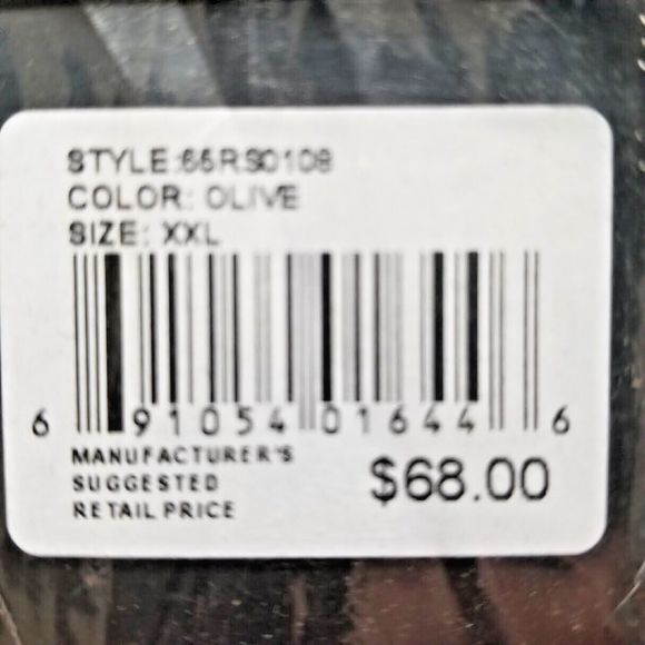 ROCKSMITH Paid In Full Mens Hoodie - XXL - Olive Green - Closeout Sale! - Picture 7 of 7